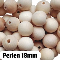 Holzperlen 18mm roh1